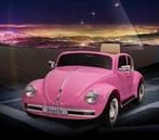 Kinderauto, VW BEETLE,  roze, 12V , leder, 2.4ghz, NIEUW!!, Ophalen of Verzenden, Nieuw