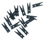 Mini Knijpers Hout Zwart 24st, Verzenden, Nieuw
