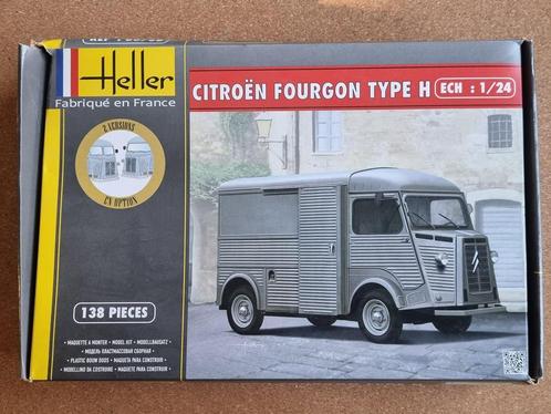 Heller 80768 Citroën Fourgon Type H 1:24, Hobby en Vrije tijd, Modelbouw | Auto's en Voertuigen, Heller, Verzenden