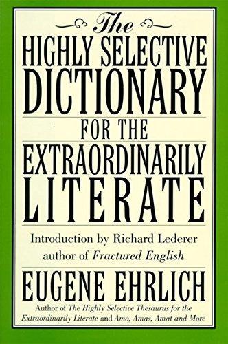 The Highly Selective Dictionary for the Extraordinarily, Boeken, Woordenboeken, Gelezen, Verzenden