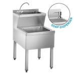 GGM Gastro | Handwasbak & Wasbak - RVS - met | HWB57KS, Verzenden, Nieuw in verpakking, Overige typen