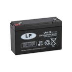 LP VRLA-LP accu 6 volt 12 ah LP6-12 VDS, Computers en Software, Nieuw, Ophalen of Verzenden