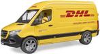 BRUDER MB Sprinter DHL bestelbus, Ophalen of Verzenden, Zo goed als nieuw, Bruder