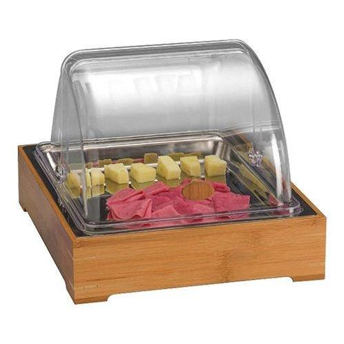 Buffetvitrine gekoeld met rolltop deksel - 36x30cm, Zakelijke goederen, Horeca | Keukenapparatuur, Nieuw in verpakking, Koelen en Vriezen