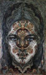 Jacqueline Klein Breteler - Eyes behind a mask- portrait