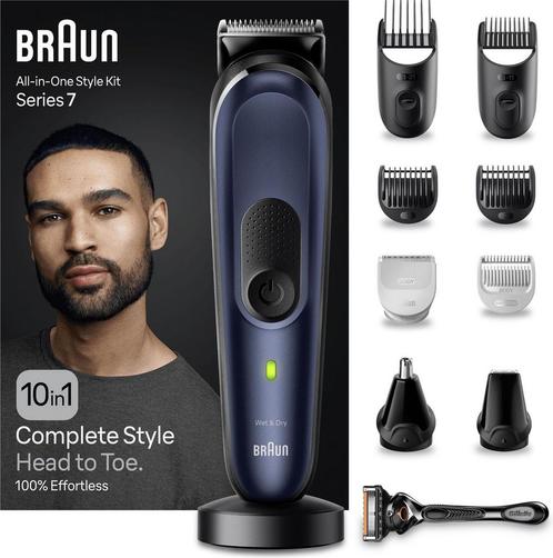 Braun All-In-One Baardtrimmer - Series 7 MGK7410 - 10-in-1, Sieraden, Tassen en Uiterlijk, Uiterlijk | Lichaamsverzorging, Verzenden