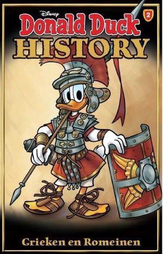 Boek Donald Duck History Pocket 2 - Grieken en Romeinen 9789, Boeken, Overige Boeken, Zo goed als nieuw, Verzenden