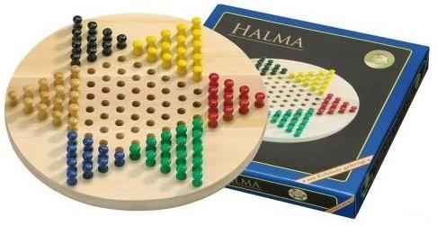 Halma rond | Philos - Gezelschapsspellen, Hobby en Vrije tijd, Gezelschapsspellen | Bordspellen, Nieuw, Verzenden