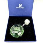Swarovski - Beeldje - Swarovski green faceted round crystal
