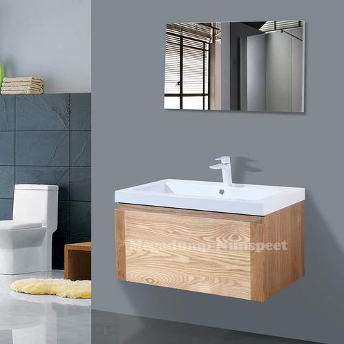 Vision Houten badkamermeubel wood Trendline 80, Huis en Inrichting, Badkamer | Badkamermeubels, Nieuw, Verzenden