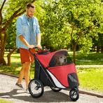 TRUUSK Hondenwagen en Kattenbuggy - Opvouwbaar met Netvenste, Verzenden, Nieuw