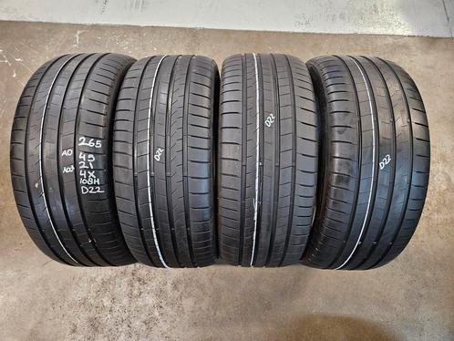 265/45/21 Bridgestone 108H D22 AO Alenza001 7mm Profiel, Auto-onderdelen, Banden en Velgen, 21 inch, Erkend duurzaam, Zomerbanden