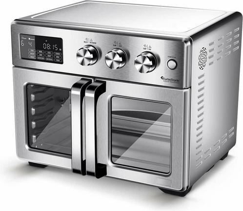 TurboTronic AFD32 Airfryer XXL en Oven – Dubbele Deur - 32, Witgoed en Apparatuur, Ovens, Zo goed als nieuw, Ophalen of Verzenden