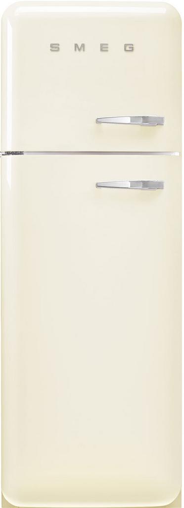 Smeg FAB30LCR6 retro jaren 50 koelkast - creme, Witgoed en Apparatuur, Koelkasten en IJskasten, 150 tot 200 liter, Energieklasse A of zuiniger