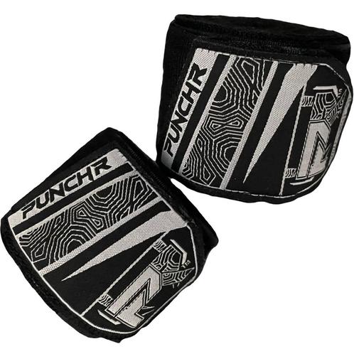 PunchR™ Boks- Handbandages 400 cm Zwart, Sport en Fitness, Vechtsporten en Zelfverdediging, Vechtsportbescherming, Nieuw, Overige