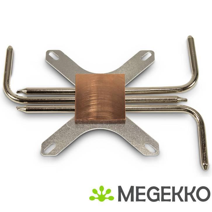 Inter-Tech IP-3 Processor Koelplaat/radiatoren Koper, Zilver, Computers en Software, Computerkoelers, Nieuw, Verzenden