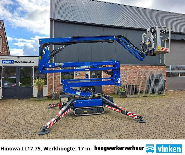 Hoogwerkers te huur Genie, Magni, Hinowa, Niftylift, Zakelijke goederen, Machines en Bouw | Liften, Steigers en Ladders