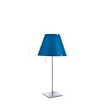Luceplan Costanzina Tafellamp, aluminium/petrol blauw, Huis en Inrichting, Lampen | Tafellampen, Verzenden, Nieuw