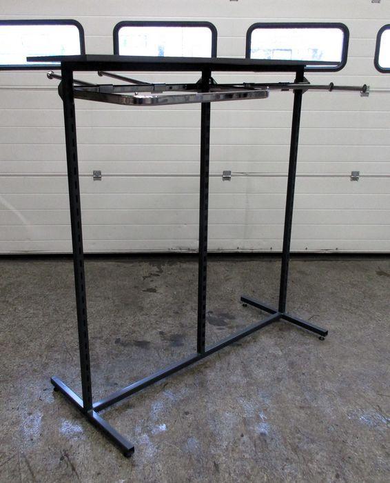 Kledingrek, Middenunit, Gondola met 2 confectiestangen, 2, Zakelijke goederen, Kantoor en Winkelinrichting | Magazijn, Stelling en Opslag