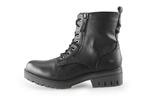 Mustang Veterboots in maat 40 Zwart | 10% extra korting, Kleding | Dames, Schoenen, Verzenden, Zwart, Overige typen, Zo goed als nieuw
