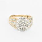 Ring - 10 kt. Geel goud, Witgoud - 0.33ct. tw. Diamant, Sieraden, Tassen en Uiterlijk, Ringen, Nieuw