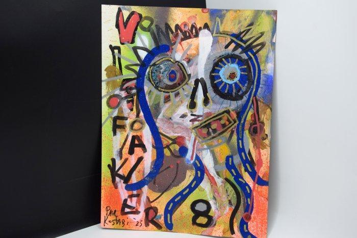 Paul Kostabi (1962) - In True Splendour, Antiek en Kunst, Kunst | Designobjecten