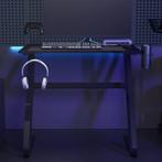 vidaXL Gamingbureau met ZZ-vormige poten 90x60x75 cm zwart, Huis en Inrichting, Verzenden, Nieuw