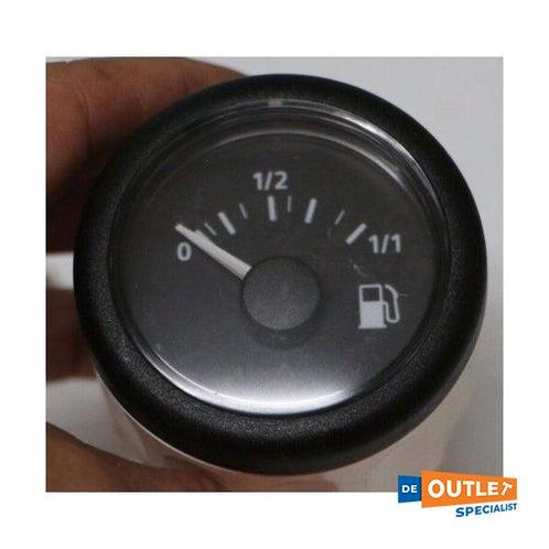 Bieden: VDO Ocean Line Fuel guage display black - N02-222-7, Watersport en Boten, Navigatiemiddelen en Scheepselektronica, Kabel of Apparatuur