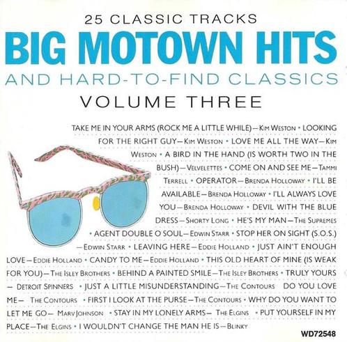 cd - Various - Big Motown Hits And Hard-To-Find Classics..., Cd's en Dvd's, Cd's | Overige Cd's, Zo goed als nieuw, Verzenden