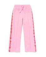 HEMA Kinderbroek straight fit hartjes roze, Verzenden, Nieuw