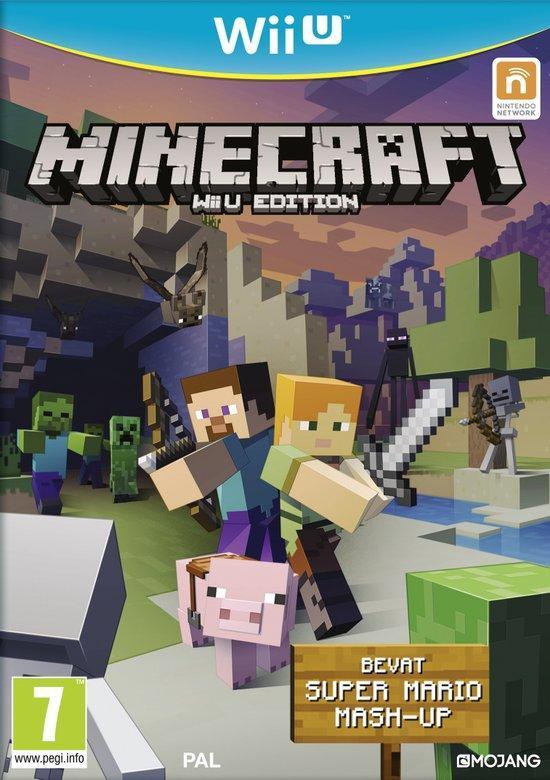 Minecraft: Wii U Editie - Wii U Wii U Morgen in huis!, Spelcomputers en Games, Games | Nintendo Wii U, 1 speler, Zo goed als nieuw