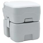 vidaXL Camping Toilet Grijs en Wit 41,5 x 36,5 x 42 cm, Caravans en Kamperen, Kampeeraccessoires, Verzenden, Nieuw