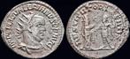 253-260ad Roman Valerian I Ar antoninianus the Orient pre..., Postzegels en Munten, Verzenden