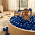 Decoratie ballen blauw | 100 stuks | Laatste Stuks!, Ophalen of Verzenden, Nieuw, Jongen of Meisje