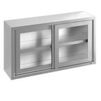 GGM Gastro | RVS wandkast - 1400x400mm - met | WSI148, Verzenden, Nieuw in verpakking, Meubilair
