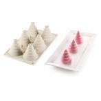Silikomart Siliconen Vorm Soffice Incanto (6x) Ø60x70mm, Hobby en Vrije tijd, Taarten en Cupcakes maken, Verzenden, Nieuw