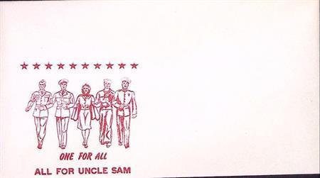 Amerikaanse envelop WWII (lijst optie), Verzamelen, Militaria | Tweede Wereldoorlog, Verzenden