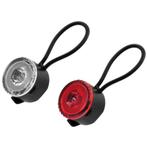 Benson Ronde LED fietslamp set - 3 lichtstanden - 2-delig..., Ophalen of Verzenden, Nieuw