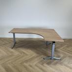 Oka hoekbureau (rechts) 200x160 cm,  Beuken-Grijs, Ophalen of Verzenden, Gebruikt, Bureau