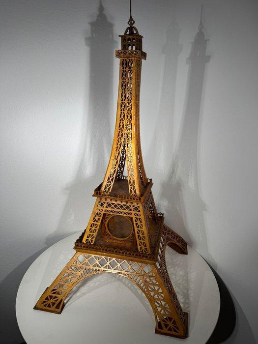 sculptuur, Replica della Torre Eiffel - 110 cm - Hout, Antiek en Kunst, Curiosa en Brocante