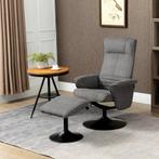 TRUUSK Fauteuil Met Voetenbank, Verstelbare Rugleuning, 69cm, Huis en Inrichting, Fauteuils, Verzenden, Nieuw