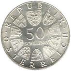 50 Oostenrijkse Schilling 1959-1973, Verzenden, Losse munt, Zilver