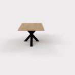 Eettafel Neo Eikenhout stalen matrix onderstel