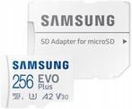 Samsung EVO Plus MicroSDXC Incl. Adapter-256GB 130MB/s, Ophalen of Verzenden, Nieuw