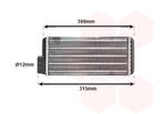KACHEL RADIATEUR VOOR SKODA FAVORIT 781 1989-1994 115972071, Ophalen of Verzenden, Nieuw