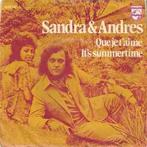 vinyl single 7 inch - Sandra &amp; Andres - Que Je Taime, Zo goed als nieuw, Verzenden