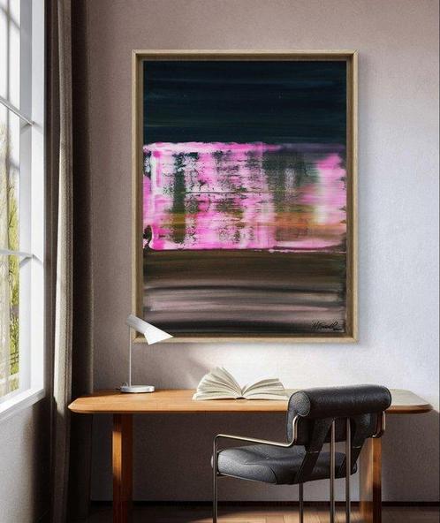H. Friedel - The Space Between Rain, Antiek en Kunst, Kunst | Schilderijen | Modern
