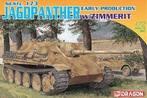 Dragon - Sd.kfz.173 Jagdpanther (Early) W/zimmerit 1:72, Nieuw, 1:50 tot 1:144