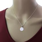 Zilveren ketting LOVE pootafdruk, Verzenden, Nieuw, Zilver