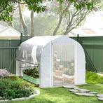 TRUUSK Foliekas 3x2x2m - 4 Ramen & Deur - Oprolbare Zijwande, Tuin en Terras, Verzenden, Nieuw